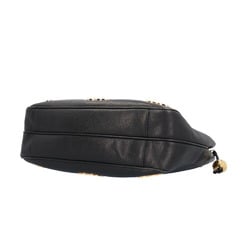 Chanel Triple CC Chain Shoulder Bag Caviar Skin Black Women's CHANEL