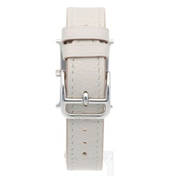 Hermes H Watch Wristwatch Stainless Steel HH1.235 Quartz Ladies HERMES Bezel Diamond Shell Dial
