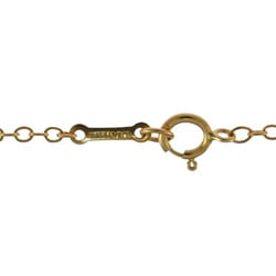 Tiffany Bean Necklace 18K Gold Women's TIFFANY&Co. Long Chain
