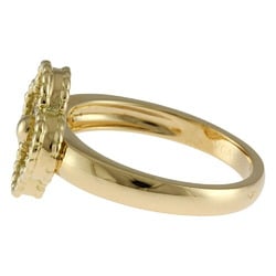 Van Cleef & Arpels Alhambra Diamond Ring, size 16.5, 18k gold, diamond, for women,