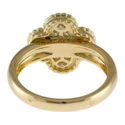 Van Cleef & Arpels Alhambra Diamond Ring, size 16.5, 18k gold, diamond, for women,