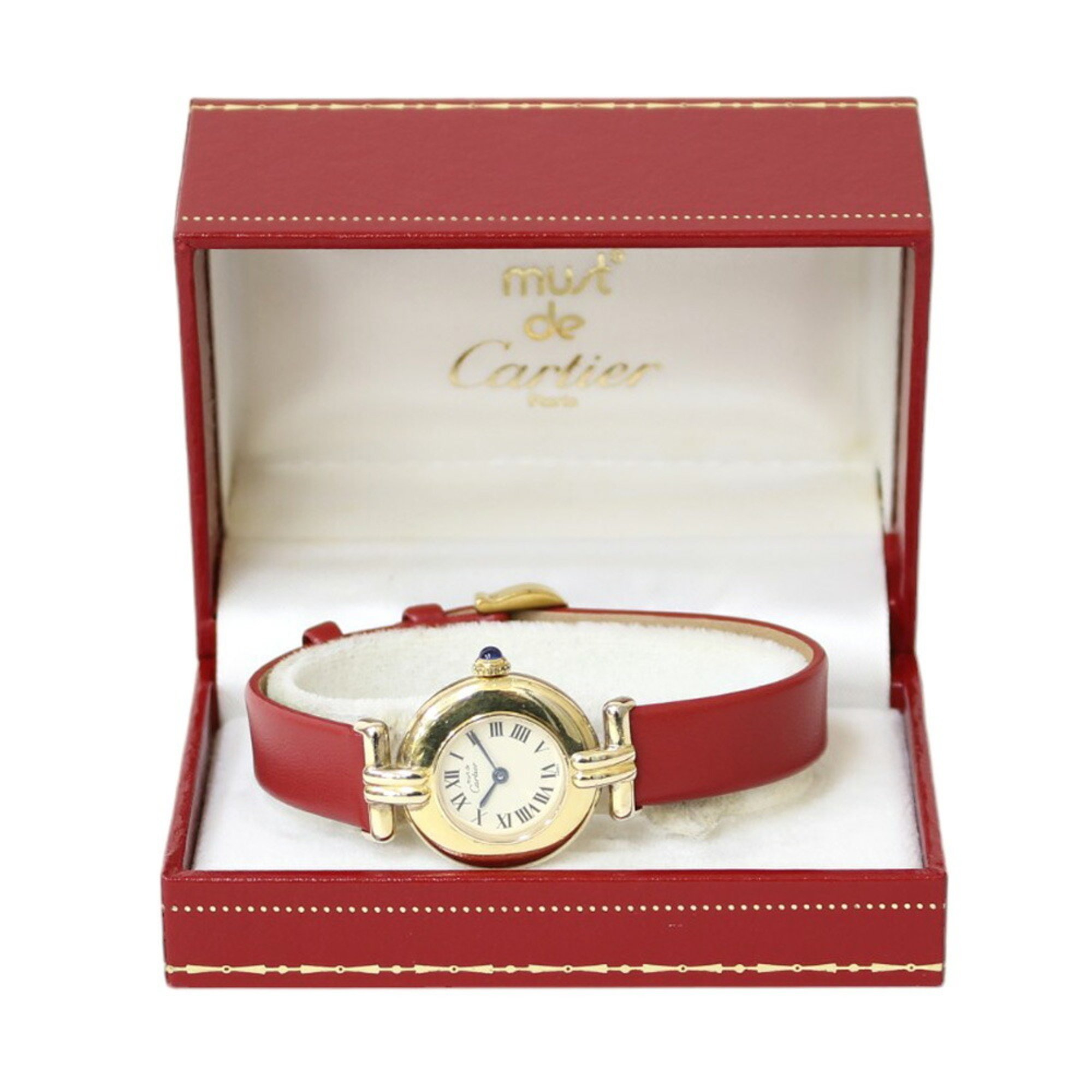 Cartier Must Colisee Watch GP 905496 Quartz Ladies CARTIER