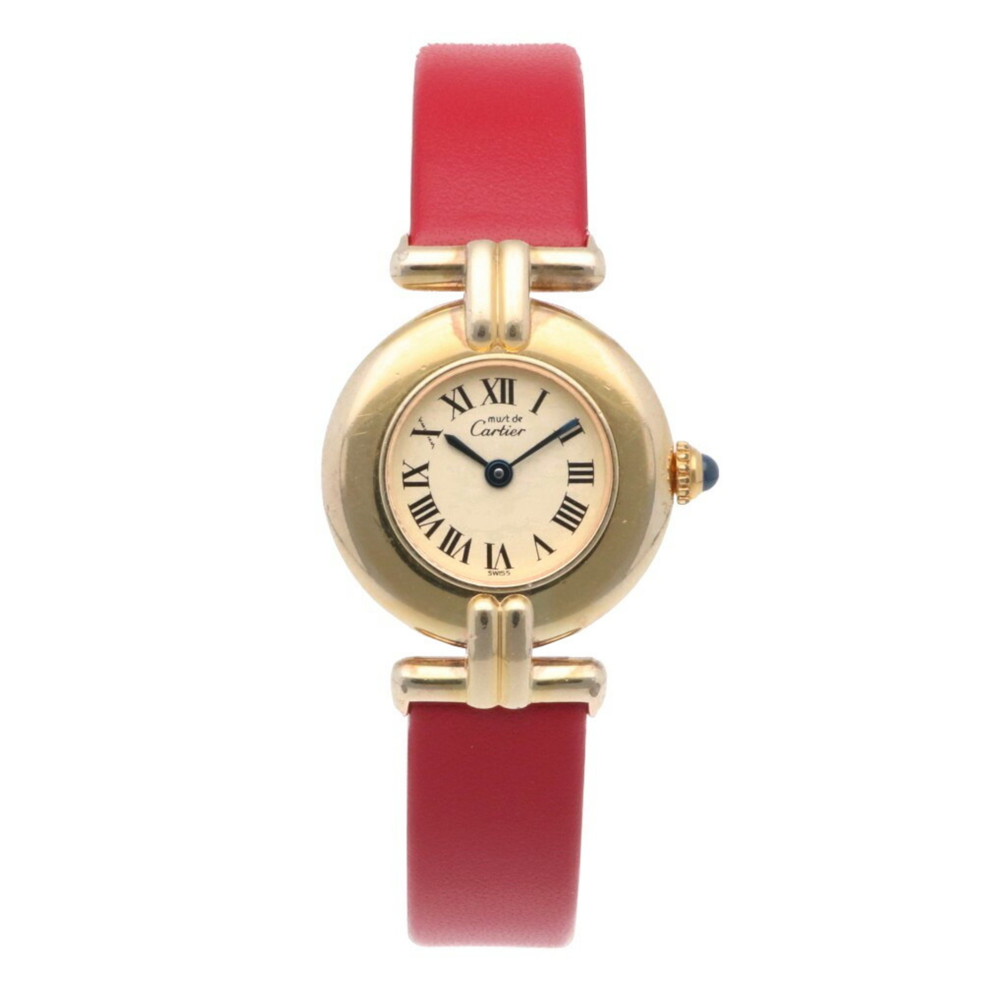Cartier Must Colisee Watch GP 905496 Quartz Ladies CARTIER