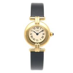 Cartier Must Colisee Watch GP 162465 Quartz Ladies CARTIER Non-Waterproof Reason for Sale