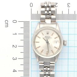 Rolex Date Oyster Perpetual Watch Stainless Steel 6917 Automatic Ladies ROLEX No. 30 1970 Model Overhauled