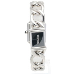 Chanel Premiere L Watch Stainless Steel Quartz Ladies CHANEL Chain Bracelet