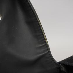 Chanel Shoulder Bag Sports Rubber Coating Black Women's