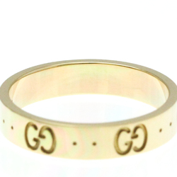 Gucci Icon Yellow Gold (18K) Fashion No Stone Band Ring Gold