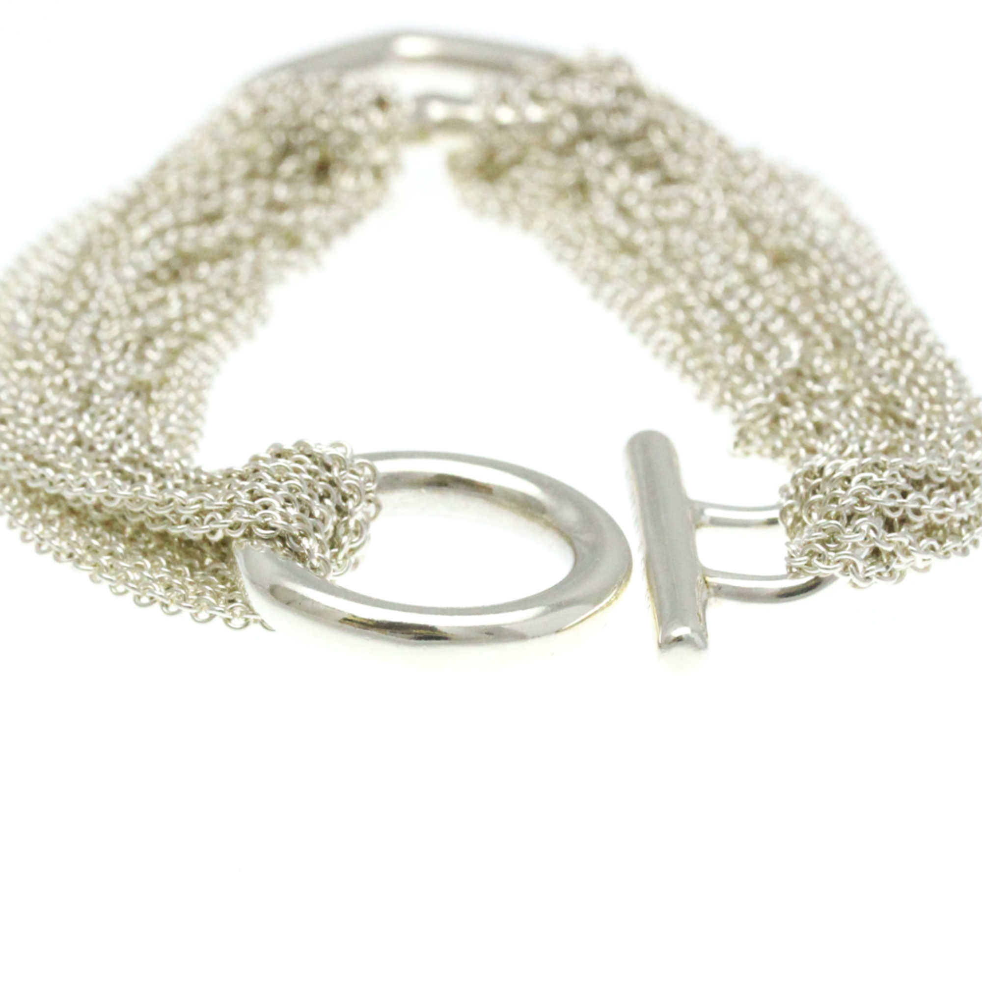 Tiffany Heart Toggle Bracelet Silver 925 No Stone Charm Bracelet Silver