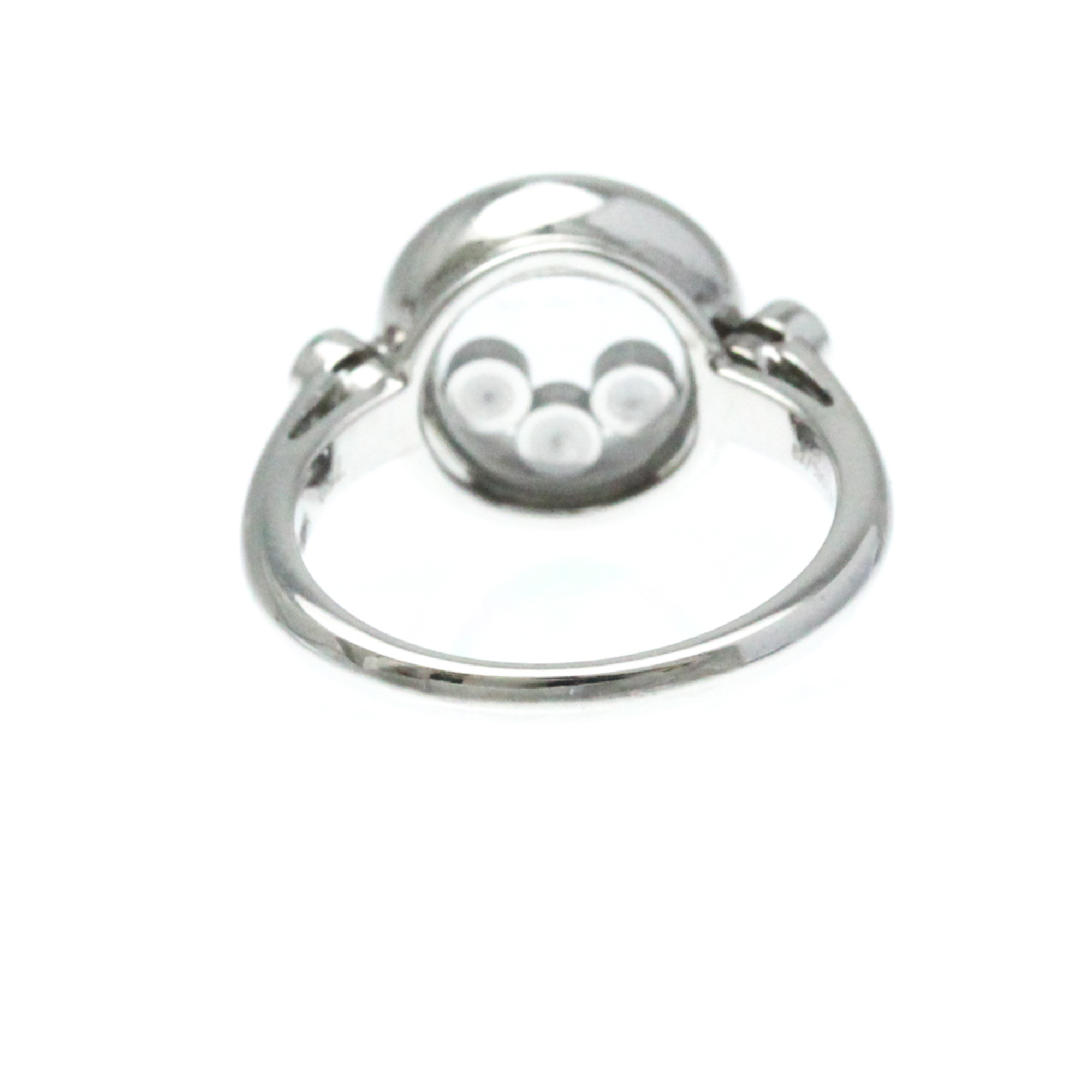 Chopard Happy Diamonds 82/3957 White Gold (18K) Fashion Diamond Band Ring Silver