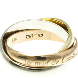 Cartier Trinity Pink Gold (18K),White Gold (18K),Yellow Gold (18K) Ring