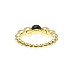 Van Cleef & Arpels Perlee Varician Onix Ring Yellow Gold (18K) Fashion Onyx Band Ring Gold