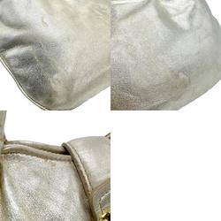 Miu Miu Miu handbag leather gold ladies z1295