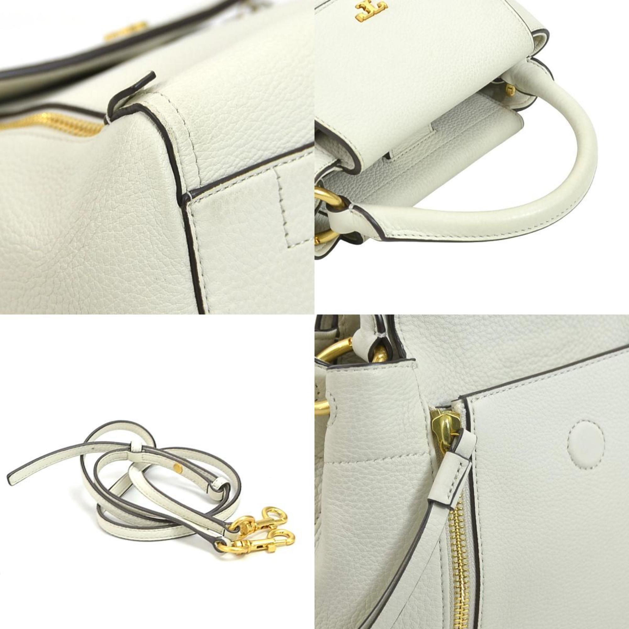 Tory Burch shoulder bag leather ivory women's h30308f