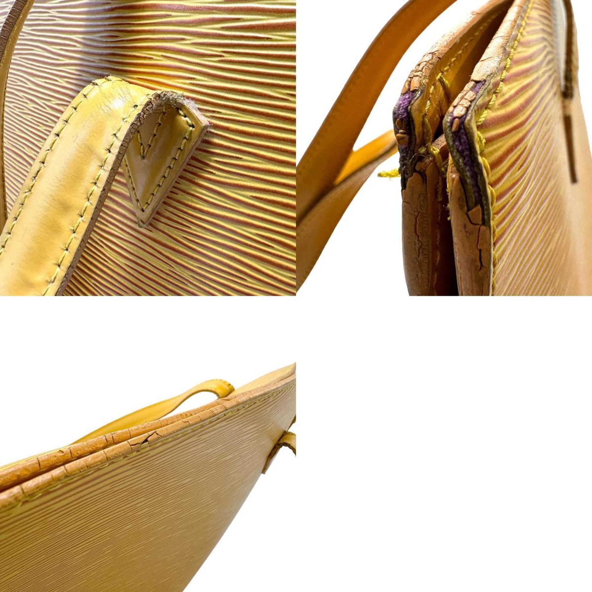 Louis Vuitton Shoulder Bag Epi Saint Jacques Leather Tassili Yellow Women's M52269 z1324