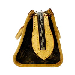 Louis Vuitton Monogram Popincourt Au M40009 VI0035 Handbag Brown Women's