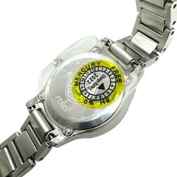 FENDI Classico Shell Dial Wristwatch F255024500 Quartz Stainless Steel Silver Women's