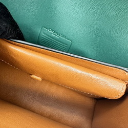 COACH Bandit Crossbody Shoulder Bag Green Leather Women's CD724
