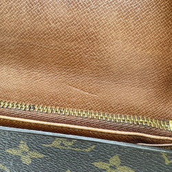 LOUIS VUITTON Louis Vuitton Pochette Portemonnay Credit Portefeuille Monogram Long Wallet No Pattern M61723 872AN Men's Women's