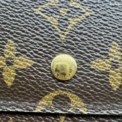 LOUIS VUITTON Louis Vuitton Pochette Passport Monogram Long Wallet Case Business Card Holder Men's Women's M60135 CA0053