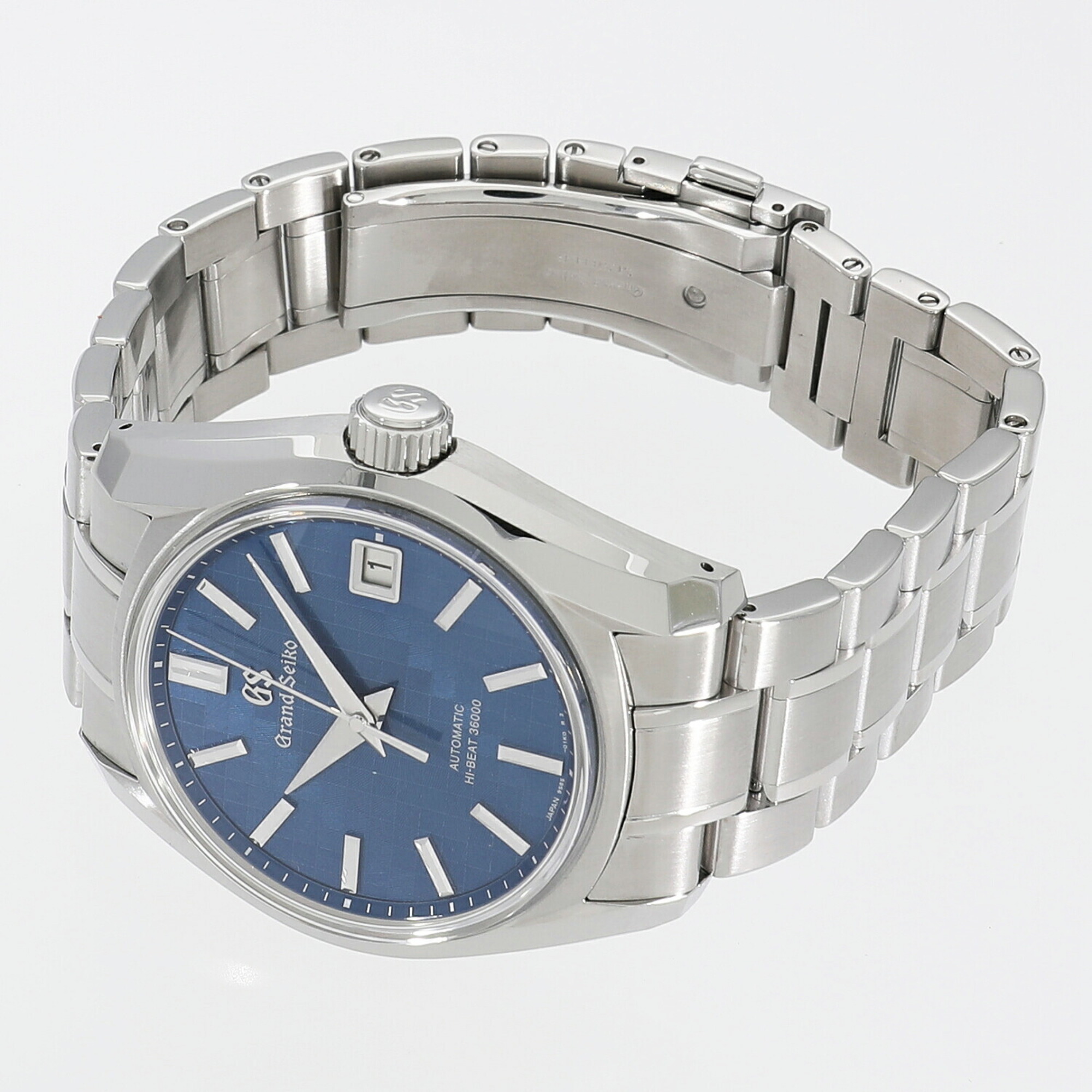 Seiko Grand Heritage Collection Mechanical Hi-Beat 36000 Ginza Day Limited 400 SBGH315 / 9S85-01H0 Blue Men's Watch