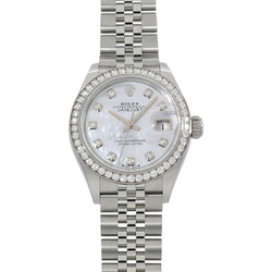 Rolex Lady Datejust 28 279384RBR White Shell x 10P Diamond Ladies Watch