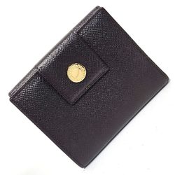 BVLGARI W wallet, bi-fold, compact double opening women's
