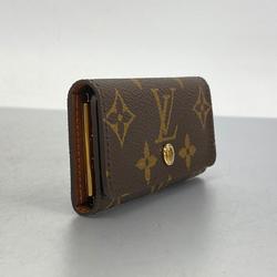Louis Vuitton Key Case Monogram Multicle 4 M69517 Brown Men's Women's
