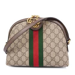 Gucci Shoulder Bag Ophidia 499621 Brown Women's