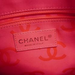 Chanel Tote Bag Cambon Lambskin Black Women's
