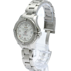 Polished BREITLING Colt Lady Stainless Steel Quartz Ladies Watch A77388 BF564001