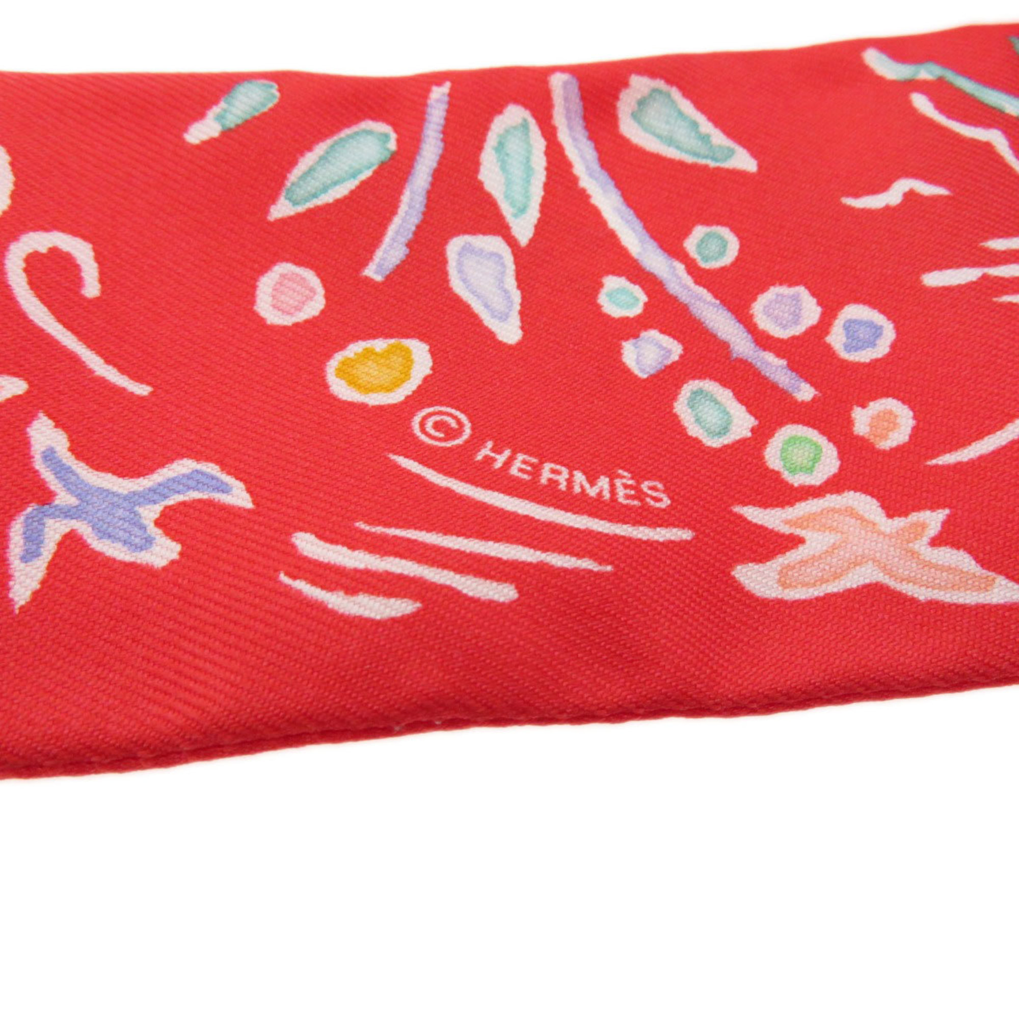 Hermes Twilly Scarf Muffler Silk Women's HERMES