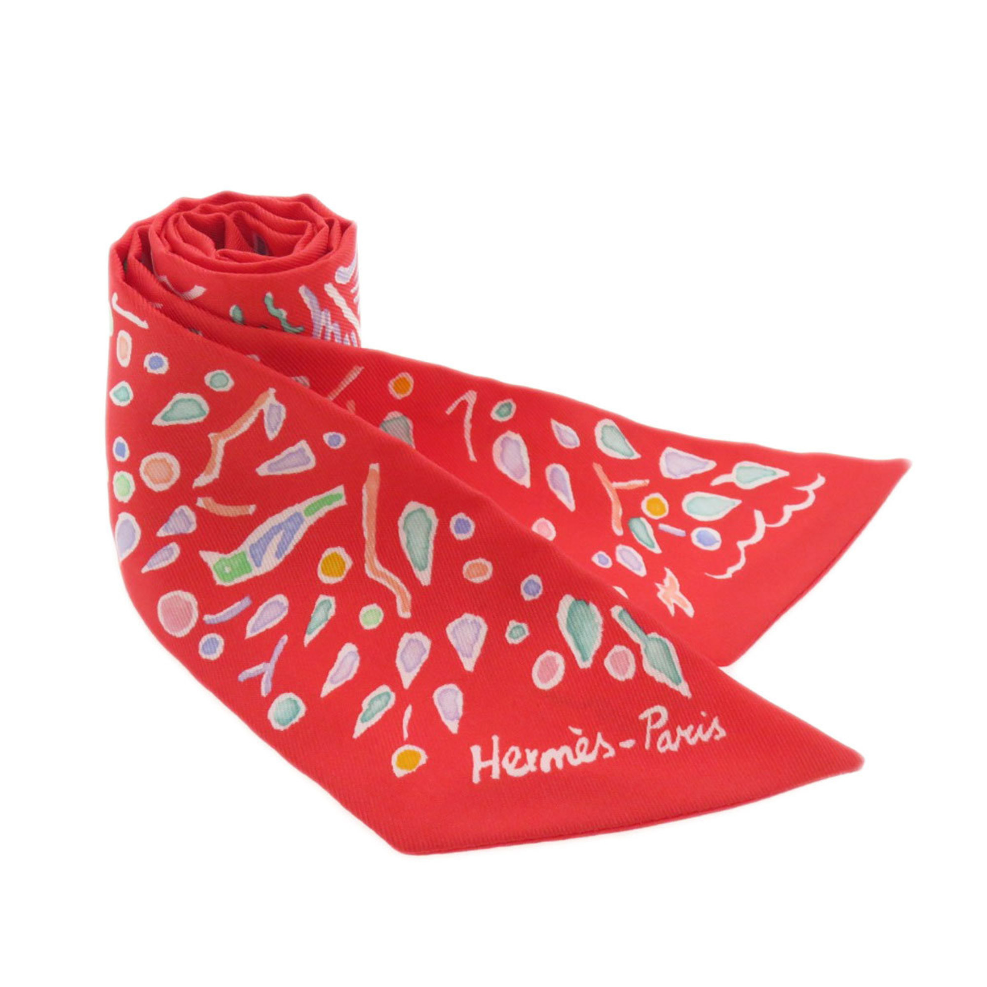 Hermes Twilly Scarf Muffler Silk Women's HERMES