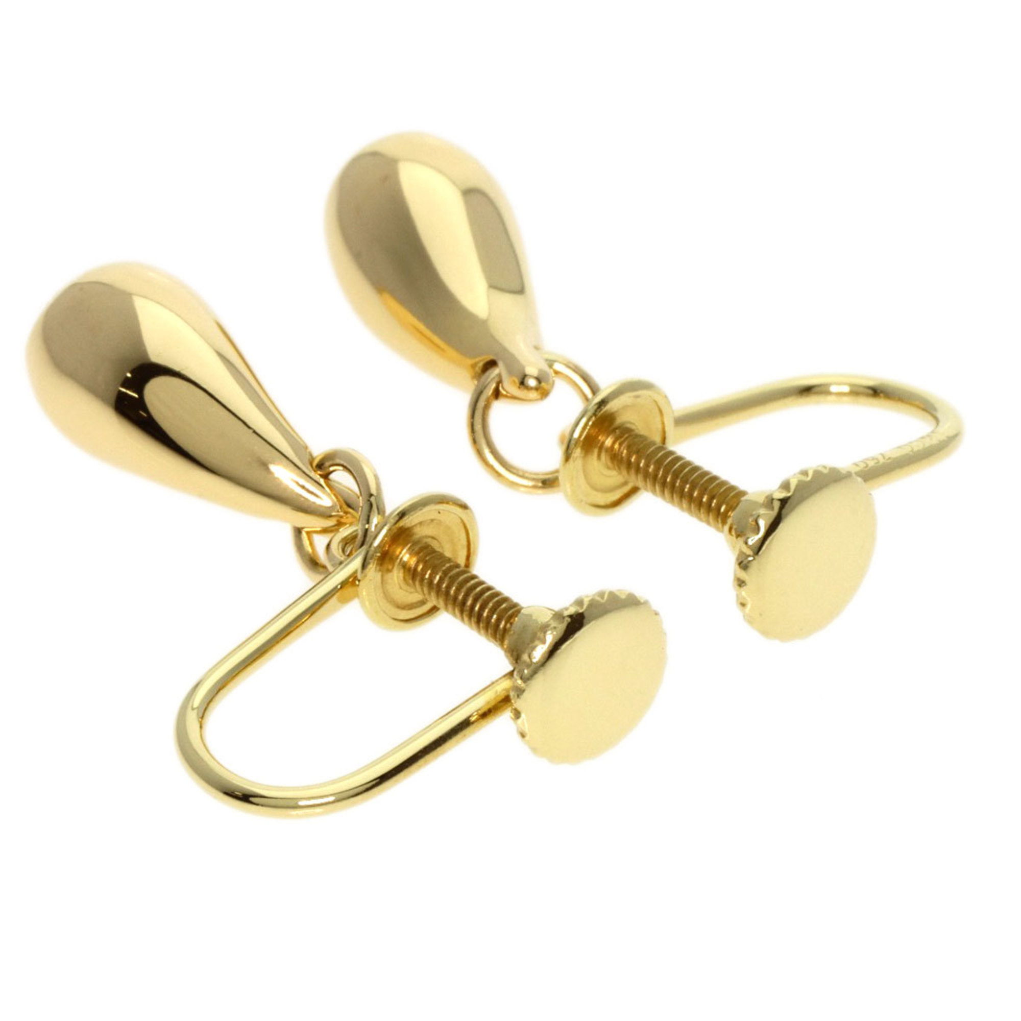 Tiffany & Co. Teardrop Earrings, 18k Yellow Gold, Women's, TIFFANY