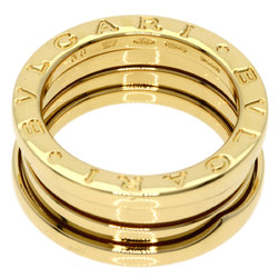 BVLGARI B-zero1 B-zero One S 3 Band #50 Ring, K18 Yellow Gold, Women's