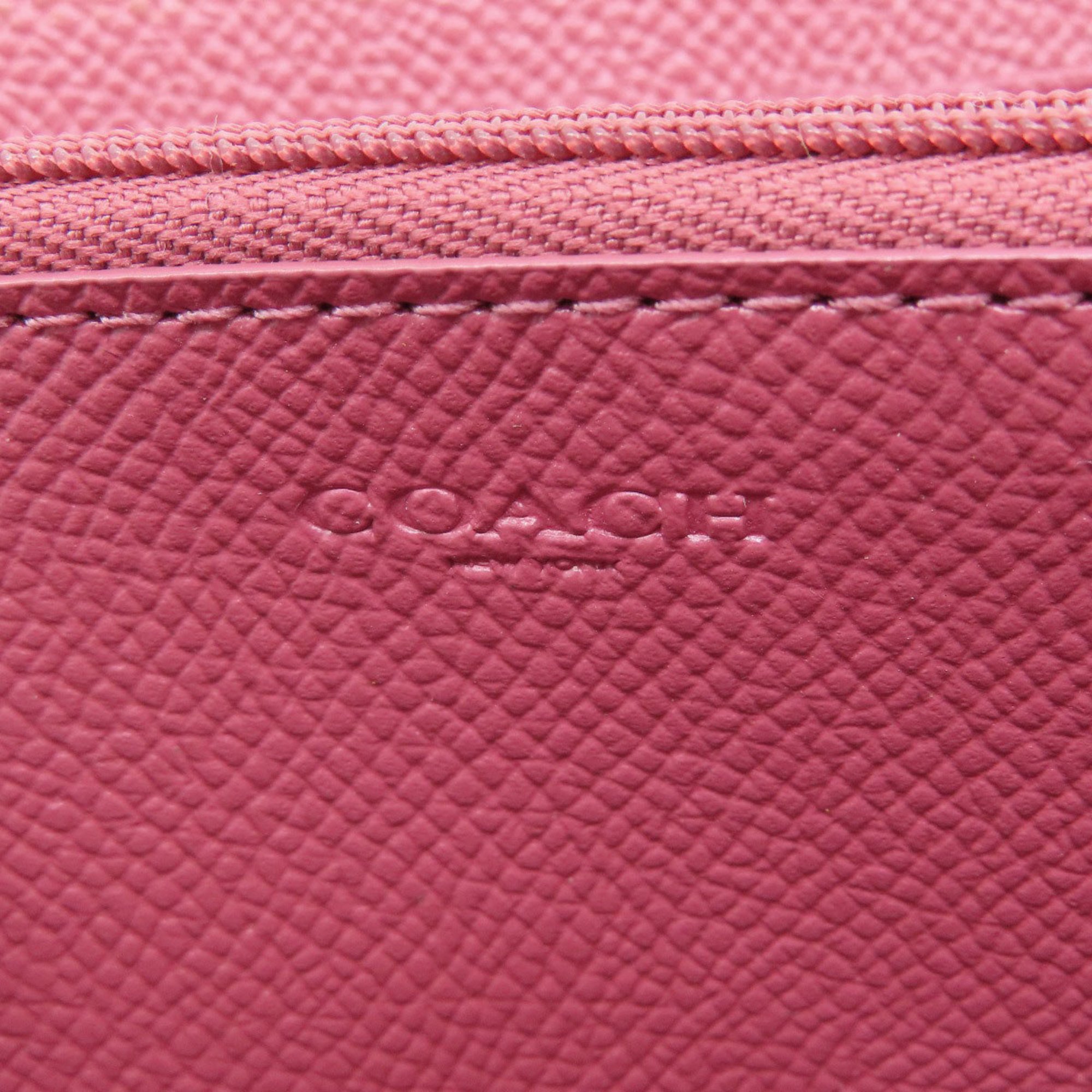 Coach F54007 Metal fittings long wallet leather women's COACH