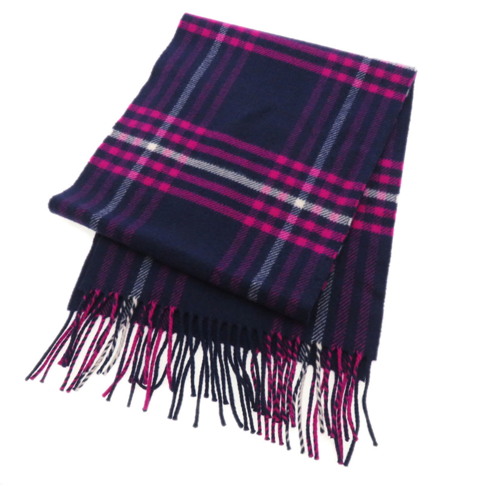 Hermes Check Pattern Cashmere Scarf for Women HERMES