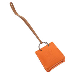 Hermes Sac Orange Fou Keychain Anieu Milo Women's HERMES