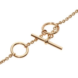 Hermes Chaine d'Ancre Punk #ST Necklace K18 Pink Gold Women's HERMES