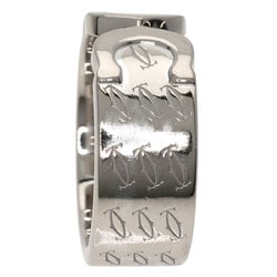 Cartier 2C Ring 2000 Limited Edition #52 K18 White Gold Ladies CARTIER