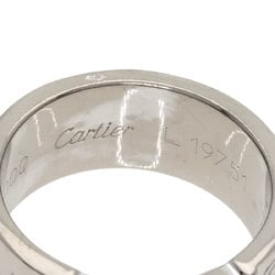 Cartier 2C Ring 2000 Limited Edition #52 K18 White Gold Ladies CARTIER