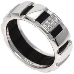 Chaumet Class One Diamond #53 Ring, K18 White Gold, Women's