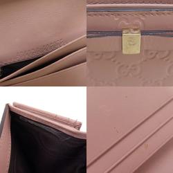 Gucci Guccissima Bi-fold Wallet Leather Women's GUCCI