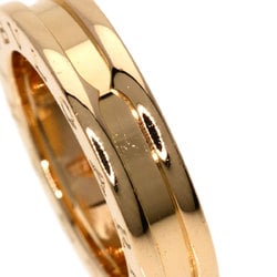 BVLGARI B-zero1 XS 1 Band #49 Ring, K18 Pink Gold, Women's