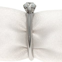 Tiffany Solitaire Knife Edge Diamond Ring, Platinum PT950, Women's, TIFFANY&Co.