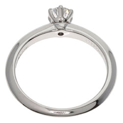 Tiffany Solitaire Knife Edge Diamond Ring, Platinum PT950, Women's, TIFFANY&Co.