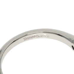 Tiffany Solitaire Knife Edge Diamond Ring, Platinum PT950, Women's, TIFFANY&Co.