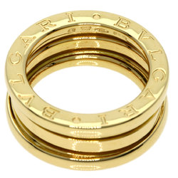 BVLGARI B-zero1 B-zero One 2-band #48 Ring, K18 Yellow Gold, Women's