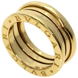 BVLGARI B-zero1 B-zero One S 3 Band #51 Ring, K18 Yellow Gold, Women's
