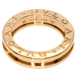 BVLGARI B-zero1 XS 1 Band #48 Ring, K18 Pink Gold, Women's